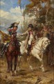Napoleón a caballo Robert Alexander Hillingford escenas de batalla históricas